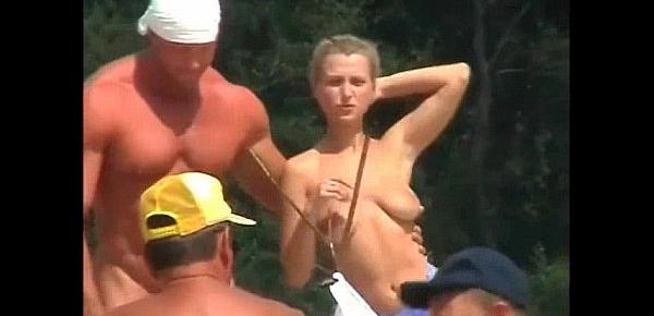  Beach Girl Has Amazing Tits